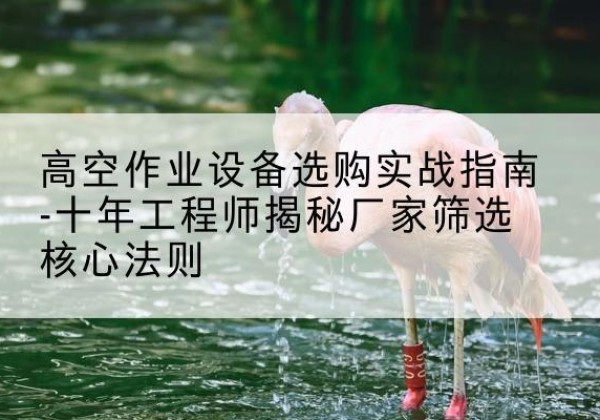 资溪剪叉式升降机厂家-高空作业设备选购实战指南-十年工程师揭秘厂家筛选核心法则